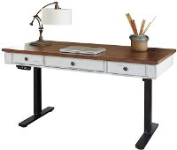 Country Adjustable Sit/Stand Desk - Durham
