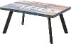KIT Ceramic Top Patio Coffee Table - Graphix