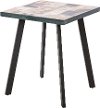 KIT Abstract Ceramic Patio End Table - Tortola