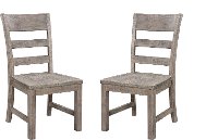 Reclaimed Pine Dining Room Chair - Dakota