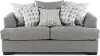 Passport Gray Loveseat