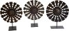 Assorted Wood and Iron Antique Windmill