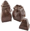 Assorted Wooden Antique Pot with Lid