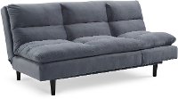 Heavenly Dusty Blue Convertible Sofa Bed - Monterrey-3
