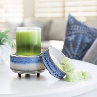 Blue and White 2-In-1 Classic Warmer - Candle Warmers-2