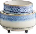 Blue and White 2-In-1 Classic Warmer