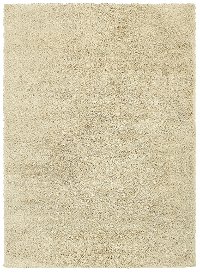 82800 5 x 7 Medium Luxurious Ivory Shag Rug - Impressions