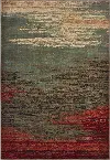 Laurel 5 x 7 Abstract Red, Blue, and Green Area Rug