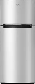 WRT518SZFM-SPECIAL-OLD Whirlpool 18 cu ft Top Freezer Refrigerator - 28 W Stainless Steel