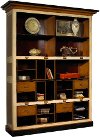 Beige, Black and Light Cherry Bookcase - Archivists