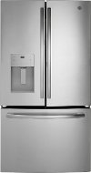 GFE26JSMSS GE 25.6 cu. ft French Door Refrigerator - 36 Inch Stainless Steel