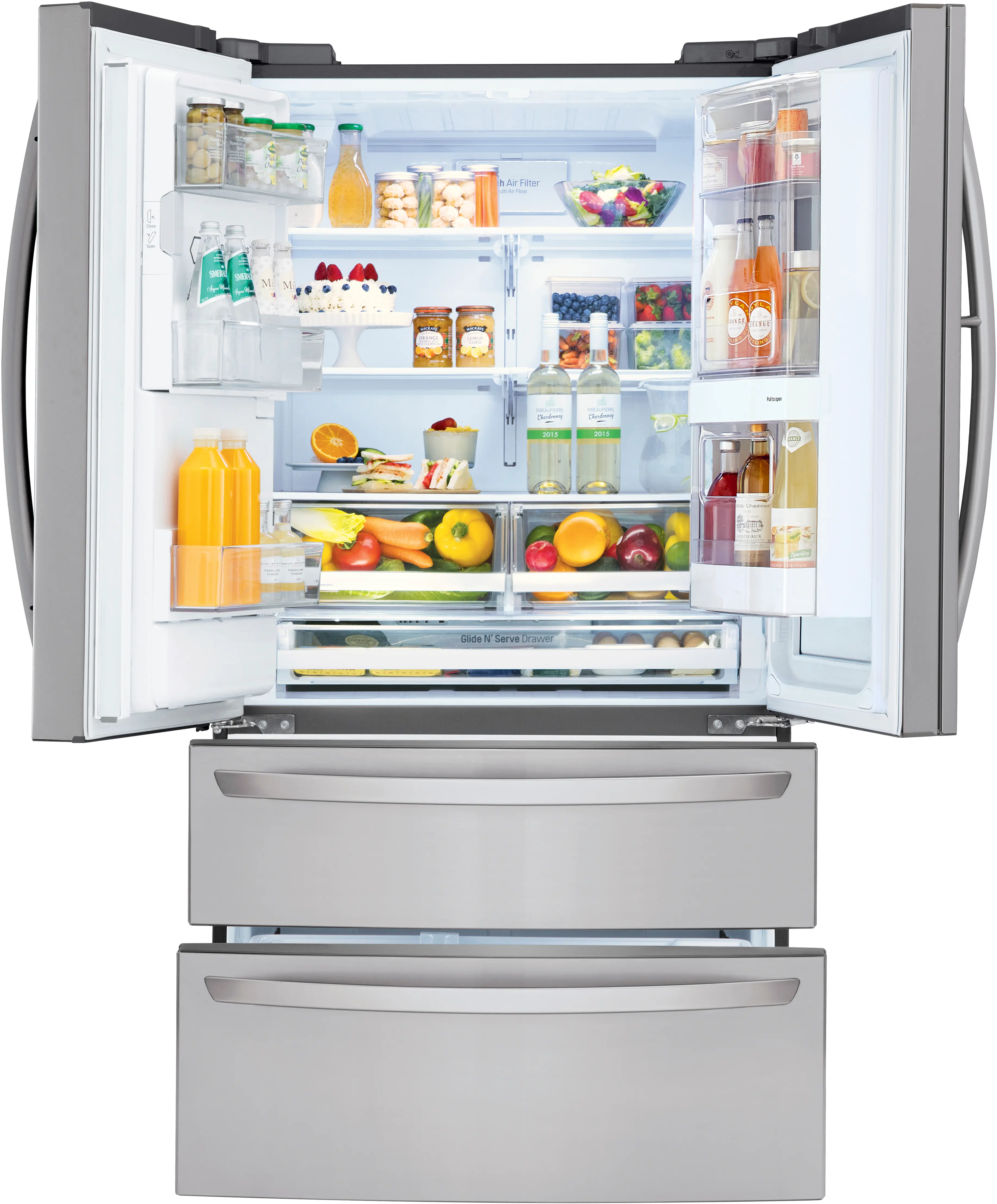 LMXS28596S LG 27.6 cu ft French Door Refrigerator - Stainless Steel-7