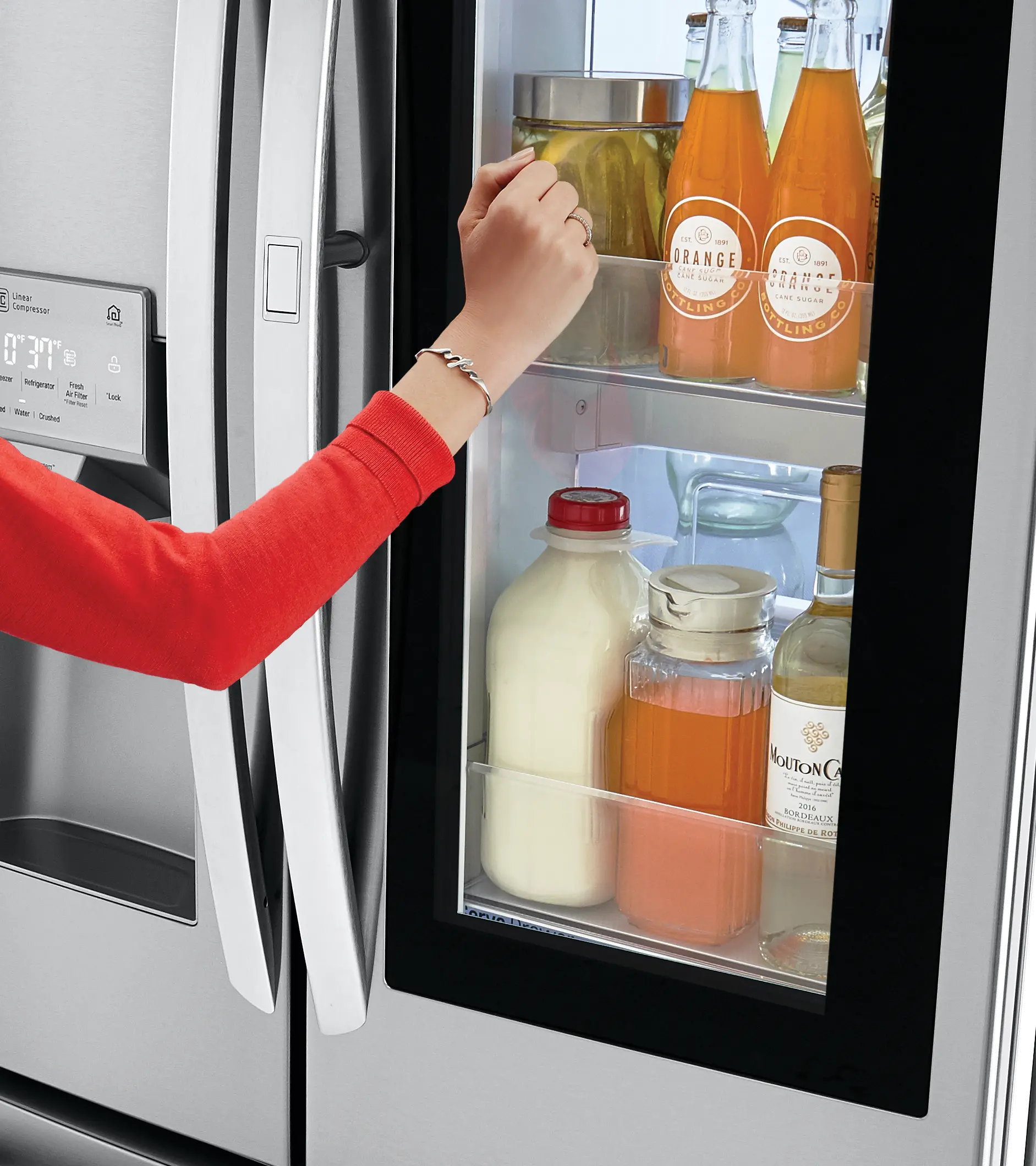 LMXS28596S LG 27.6 cu ft French Door Refrigerator - Stainless Steel-8