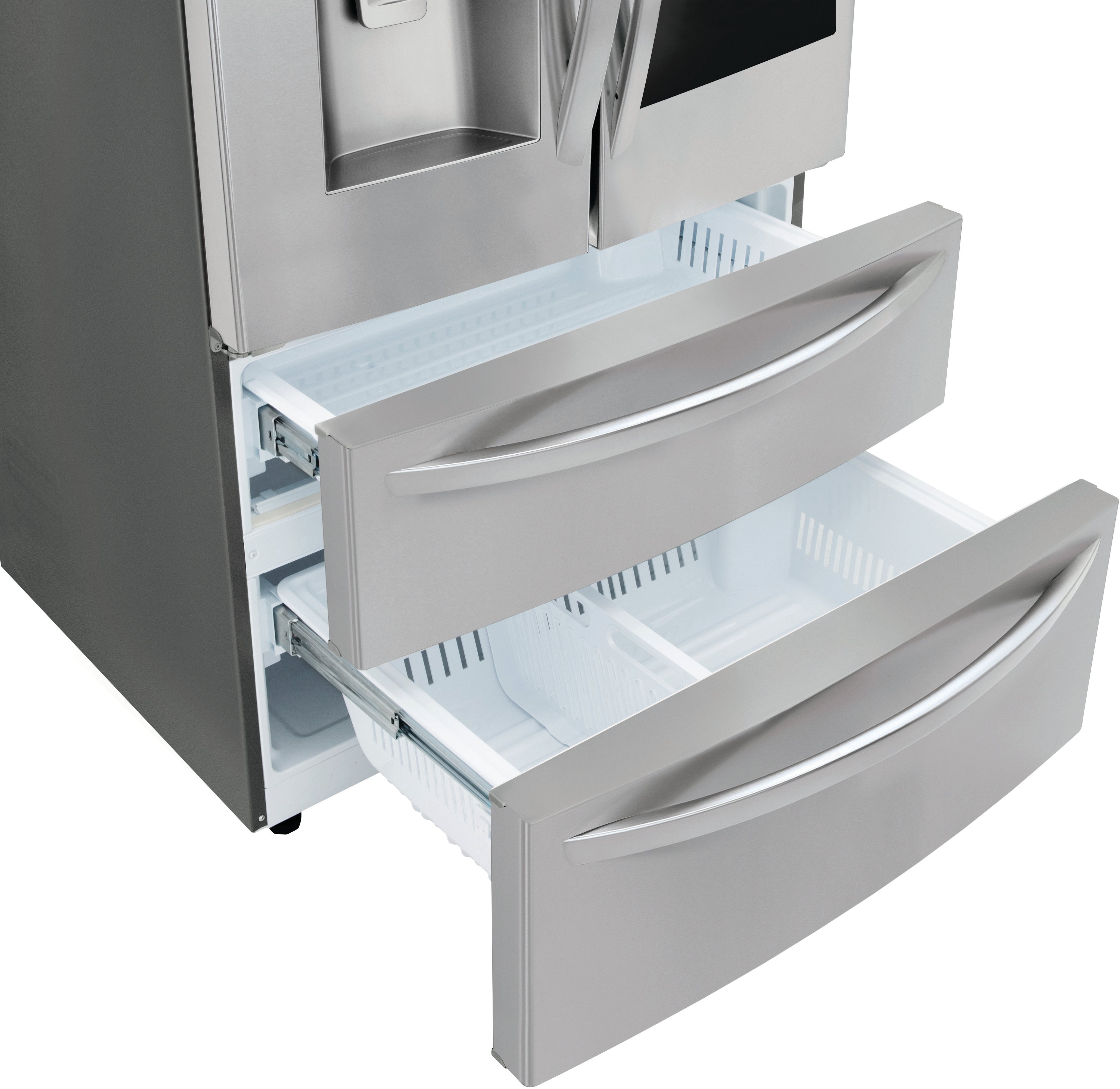 LMXS28596S LG 27.6 cu ft French Door Smart Refrigerator - 36 W Fingerprint Resistant Stainless Steel-5
