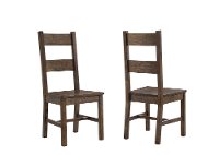 Rustic Golden Brown Dining Room Chair (Set of 2) - Bellino