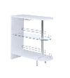 White Contemporary Bar Unit - Andrea Collection
