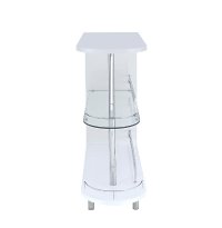 White Contemporary Bar Unit - Andrea Collection-4