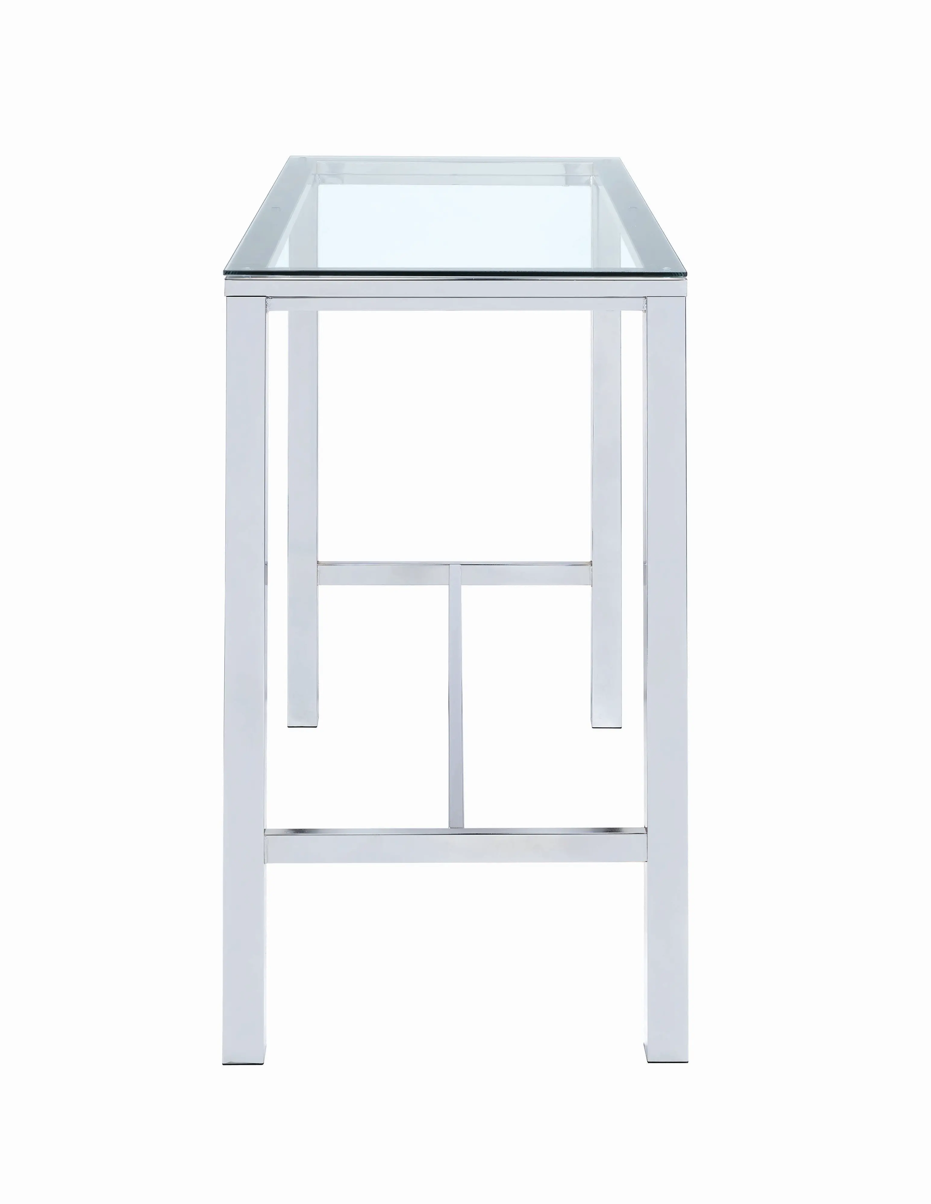 Amari Chrome Contemporary Bar Table-3