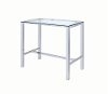Chrome Contemporary Bar Table - Augustas Collection