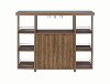 Walnut Transitional Bar Unit - Ambros Collection-6