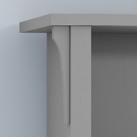 Cape Cod Gray Shoe Storage Bench - Salinas-2
