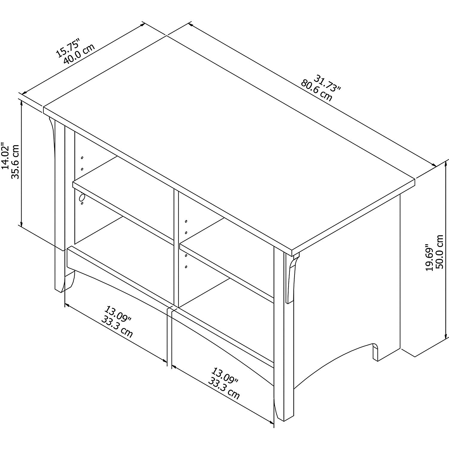 Cape Cod Gray Shoe Storage Bench - Salinas-6