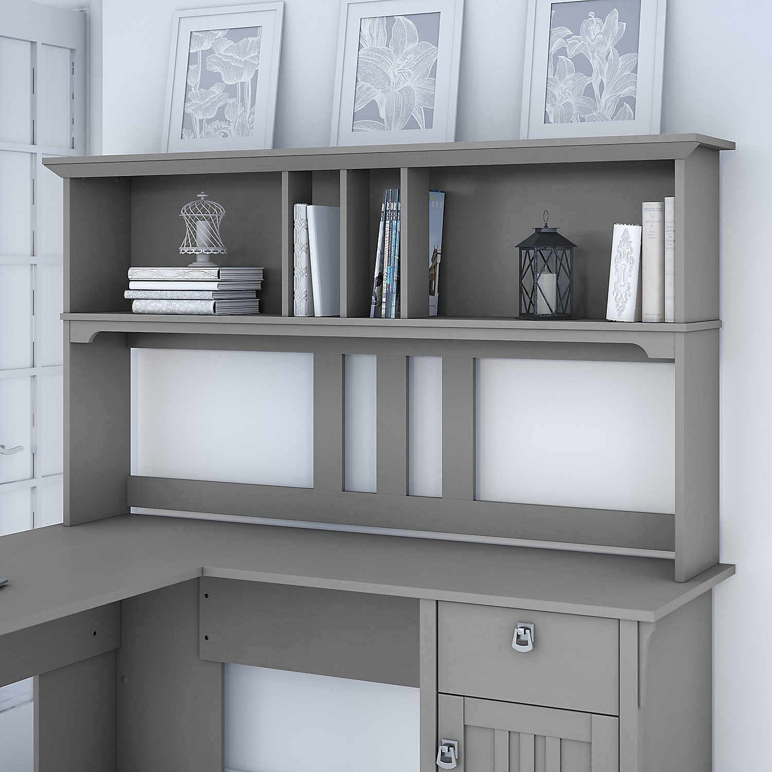 Salinas 60 Inch Cape Cod Gray Hutch-2