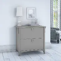 SAF132CG-03 Salinas Cape Cod Gray Lateral File Cabinet