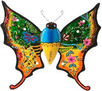 Assorted Multi Color Hand Painted BoHo Butterfly-4