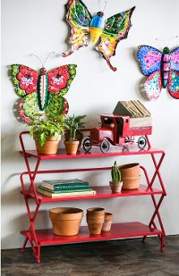 Assorted Multi Color Hand Painted BoHo Butterfly-6