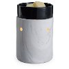 White Faux Marble Illumination Fragrance Warmer - Candle Warmers
