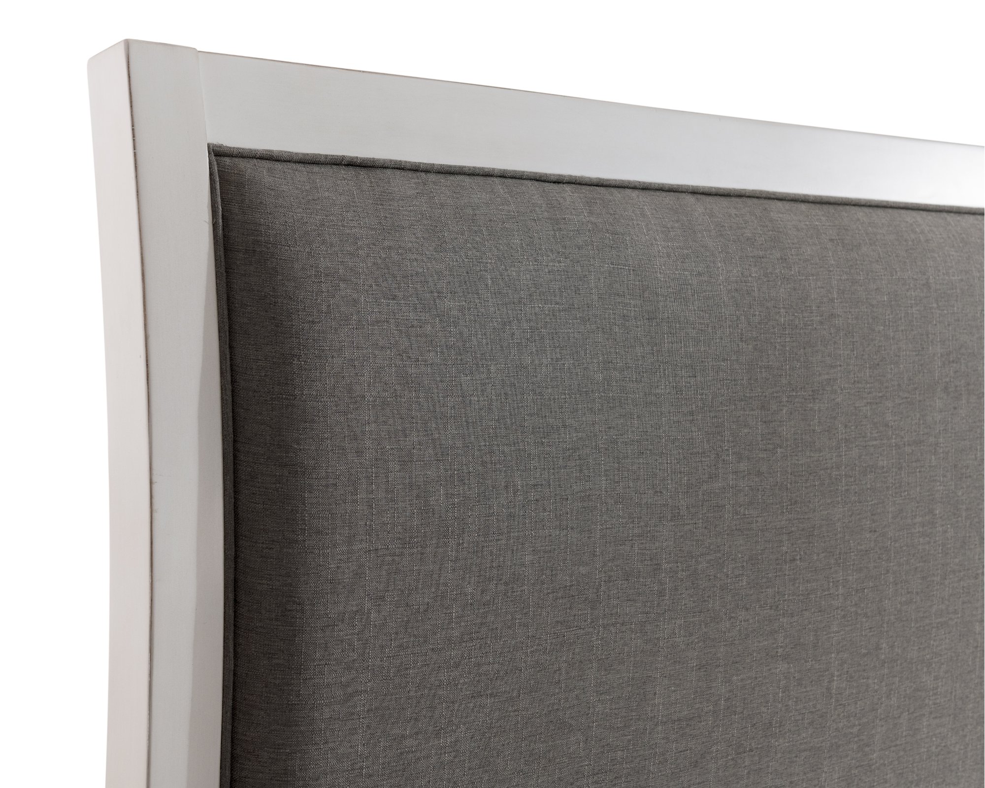 Delmar White and Gray King Upholstered Bed-2