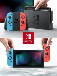 SWI HACSKAB35 Nintendo Switch Console +$35 eShop Credit - Red/Blue Joy-Con Controller-5