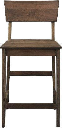 Transitional Brown 24 Inch Counter Height Stool - Jadu-2