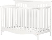 11846 Classic White Crib with Toddler Rail - Savannah-8
