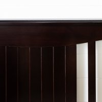 11847 Classic Espresso Brown Crib with Toddler Rail - Savannah-3