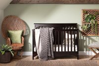 11847 Classic Espresso Brown Crib with Toddler Rail - Savannah-6