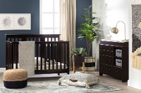 11850 Espresso Brown Crib with Toddler Rail - Little Smileys-2
