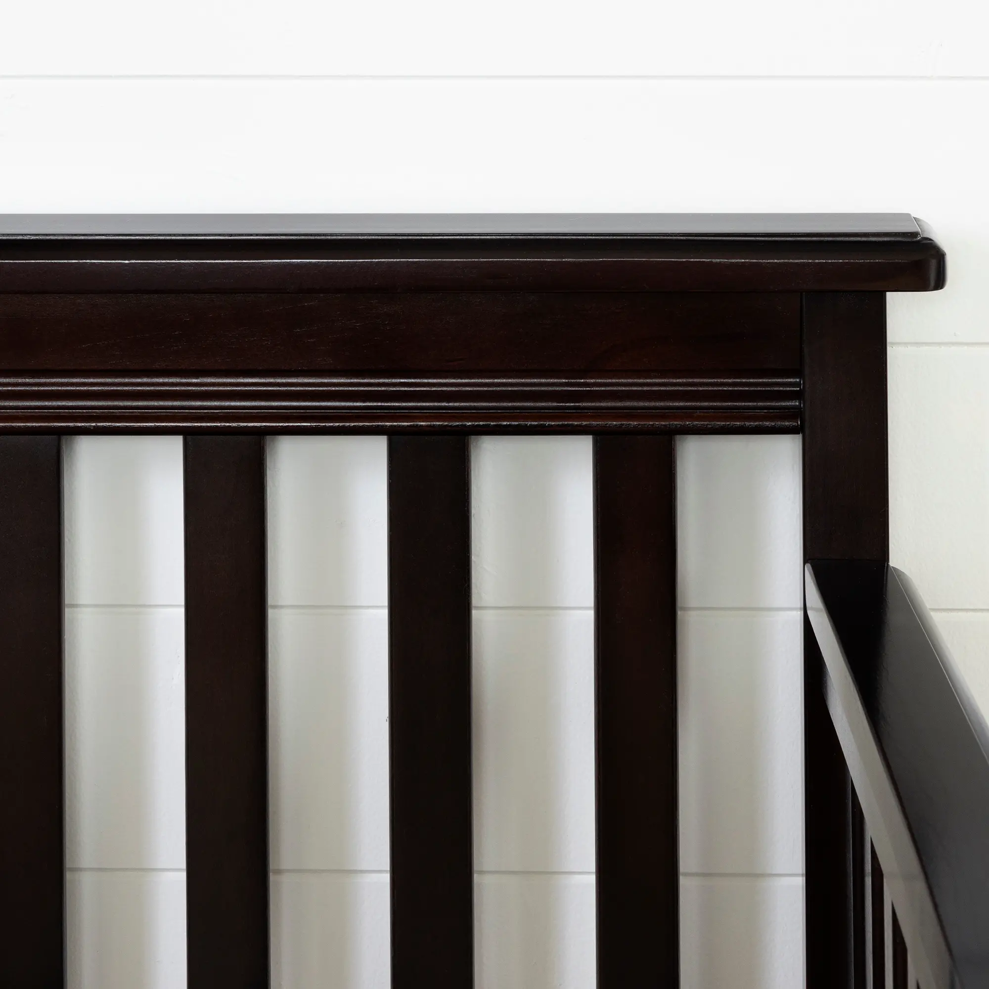 11850 Espresso Brown Crib with Toddler Rail - Little Smileys-5