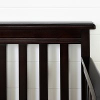 11850 Espresso Brown Crib with Toddler Rail - Little Smileys-5