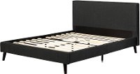 12123 Modern Charcoal Gray Queen Upholstered Platform Bed - Gravity-5