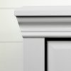 12138 Classic Gray 3 Drawer Dresser with Baskets - Cotton Candy-2