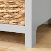 12138 Classic Gray 3 Drawer Dresser with Baskets - Cotton Candy-4