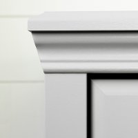 12139 Classic Contemporary Gray Nightstand - Cotton Candy-6