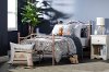 12159 Traditional Pink Full Metal Bed - Country Poetry-3