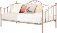 12165 Classic Pink Metal Daybed - Lily Rose-4