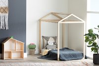 12225 Modern Natural Toddler Bed Frame - Sweedi-6