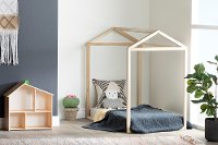 12225 Modern Natural Toddler Bed Frame - Sweedi-7
