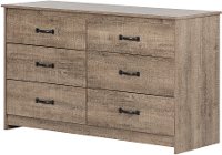 12231 Farmhouse Weathered Oak Dresser - Tassio-6