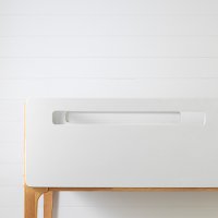 12244 Modern White Twin over Twin Bunk Bed - Bebble-7